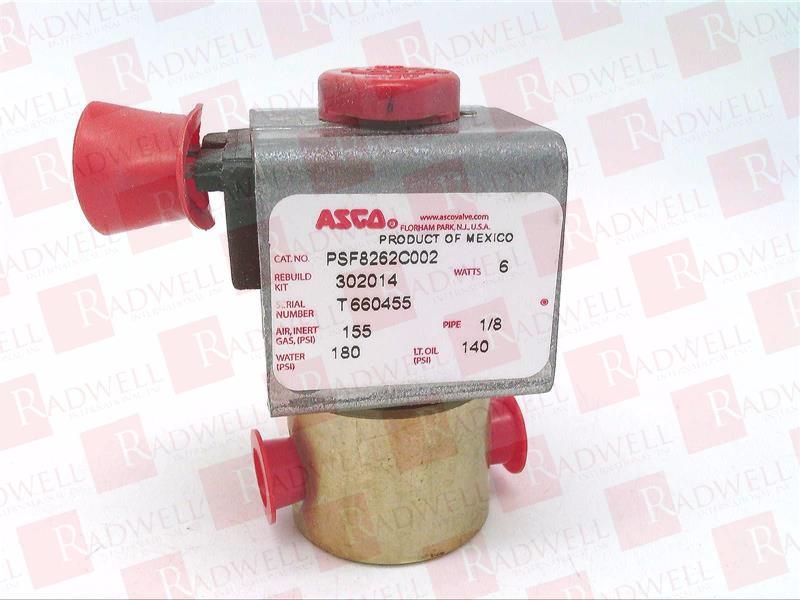 ASCO PSF8262C002AC120/60,110/50