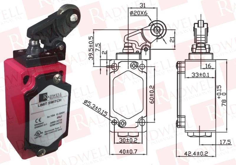RADWELL VERIFIED SUBSTITUTE Z3K335-02ZHSUB