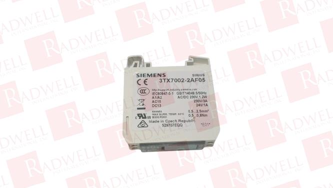 SIEMENS 3TX7002-2AF05