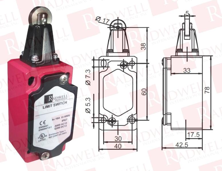 RADWELL VERIFIED SUBSTITUTE XCKJ567H29-SUB