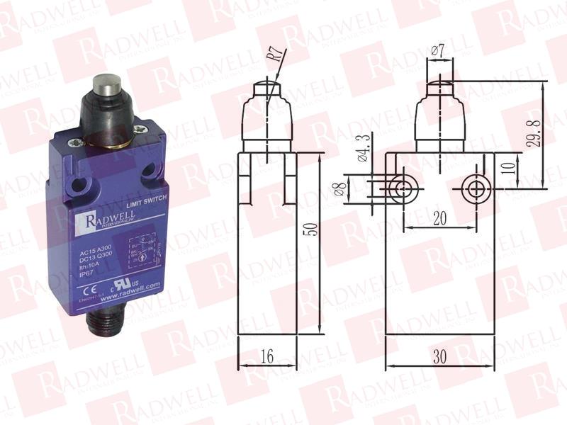 RADWELL VERIFIED SUBSTITUTE 91MCE18-PBQ-SUB