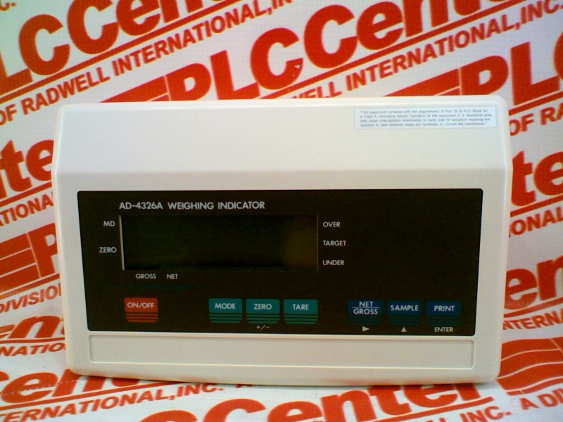 AD-4326A Weight Indicator by A&D WEIGHING