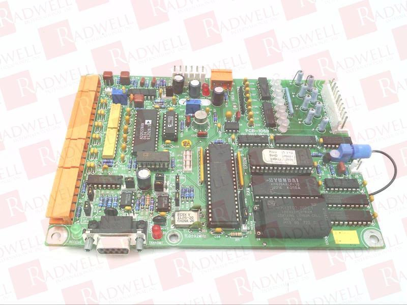  , PC BOARD, 106 SERIES, DSUB-9 FEMALE CONNECTOR, 8-LED