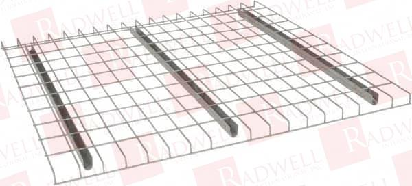 46" WIDE, 1-1/2" HIGH, OPEN SHELVING WELDED WIRE DECKING STEEL, 44" DEEP, USE WITH PALLET RACKS