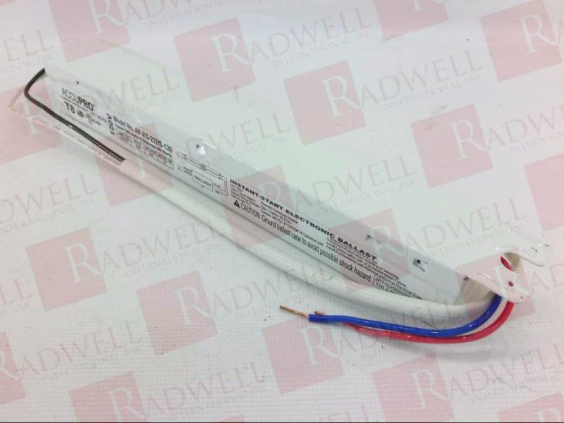  , BALLAST, 2LAMP, T8 INSTANT START, .9AMP, 120V