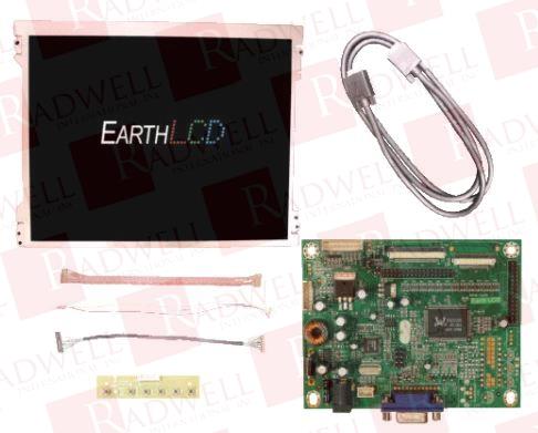 LCD MONITOR, 12.1" COLOR, VGA KIT, LCD CONTROLLER BOARD WITH CGA INPUT, LED BACKLIGHT DRIVER BOARD, OSD BUTTON BOARD, ALL INTERCONNECT CABLES INCLUDED, 6FT VGA CABLE