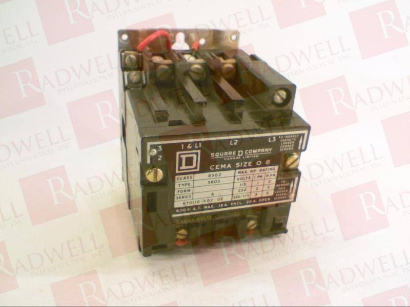 SCHNEIDER ELECTRIC 8502-SBO1-V80