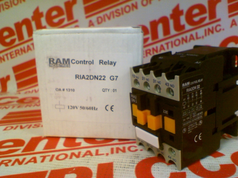 CONTACTOR CONTROL RELAY 120V 50/60HZ COIL