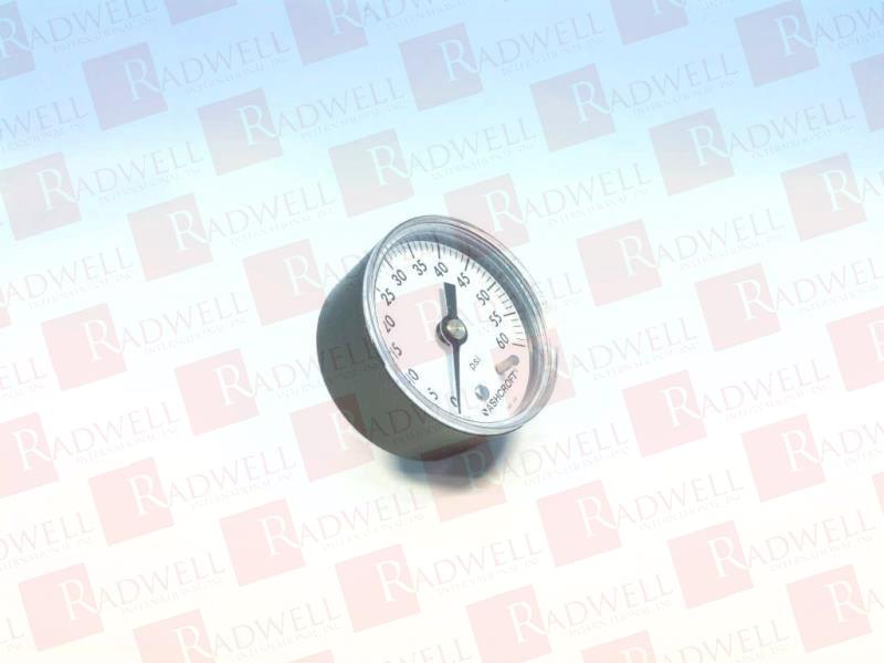 ASHCROFT 20W-1005-H-01B-60