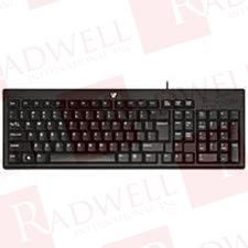 , COMPACT KEYBOARD, STANDARD WIRED, PS/2 BLACK