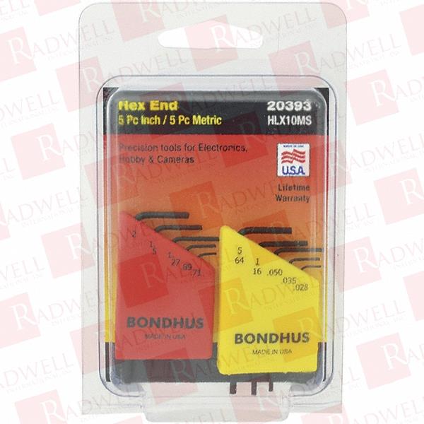 BONDHUS TOOLS CLAMSHELL 20393