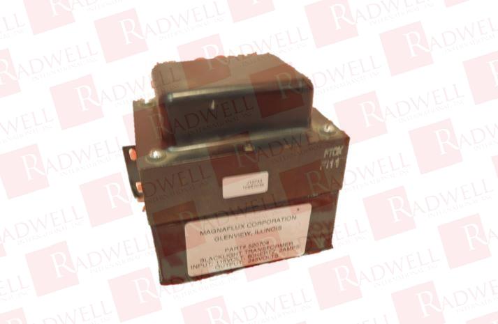  , BLACKLIGHT TRANSFORMER, INPUT: 115 VOLT, 60 HERTZ, 2 AMPS, OUTPUT: 245 VOLTS
