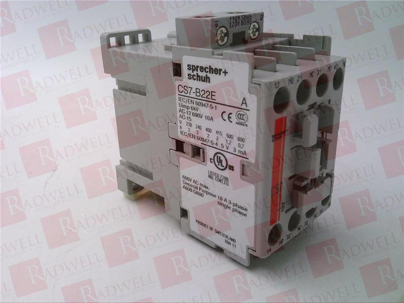 SPRECHER & SCHUH CS7-B22E-120
