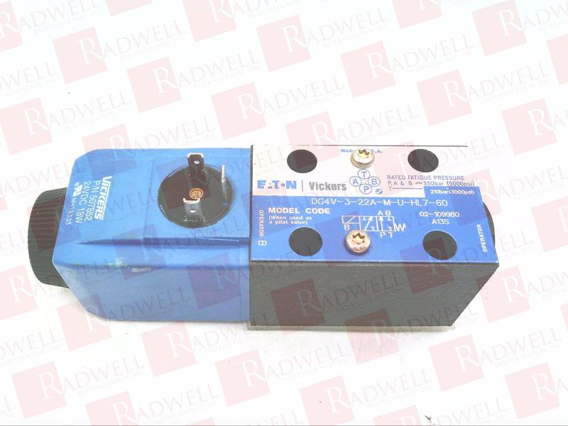 EATON CORPORATION DG4V-3-22A-M-U-HL7-60