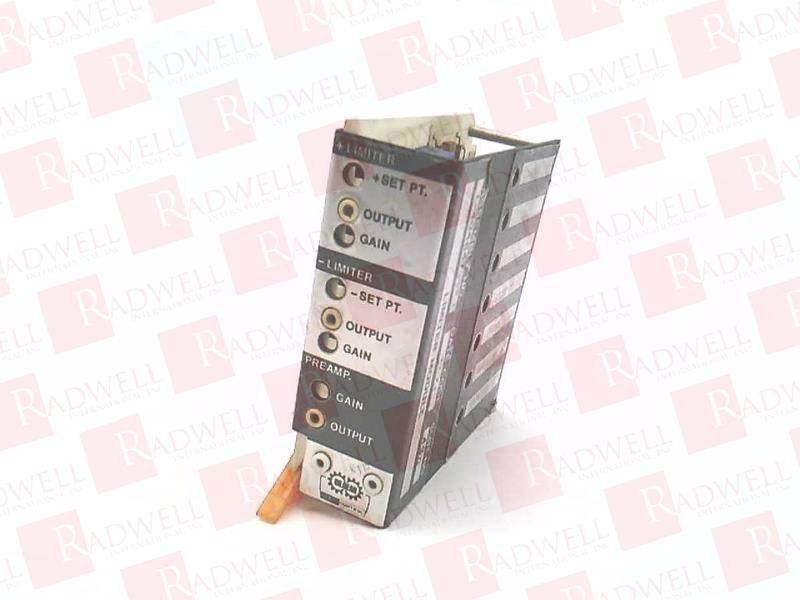  , HYDRAULIC SERVO LIMITER MODULE