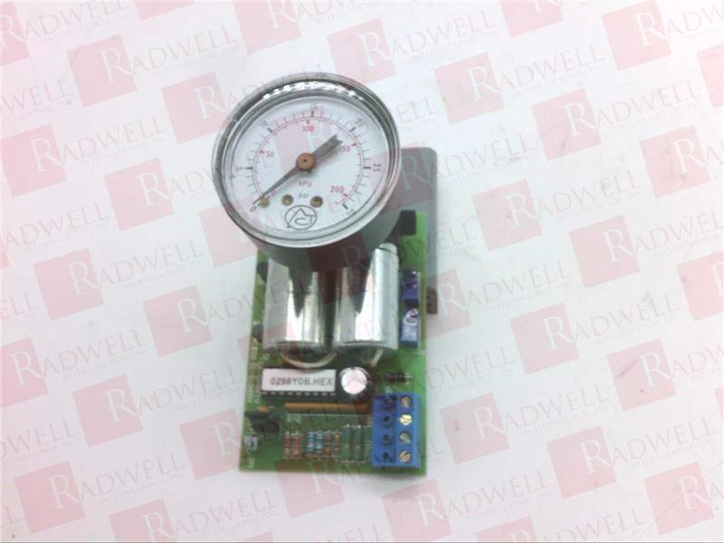 GAUGE, FLOATING POINT, 90-SEC TO PNEUMATIC, 24 V AC, 50/60 HZ, 150 MA, 1/4" OD, 1/8" ID