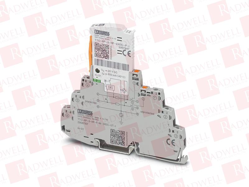 PHOENIX CONTACT TTC-6P-3-HF-F-M-24DC-UT-I