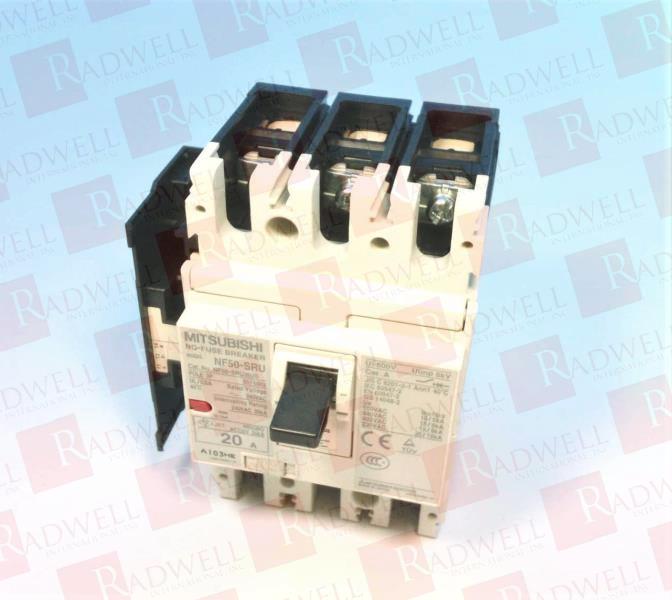 MITSUBISHI NF50-SRU-3P-20A-AX-1L-SLT