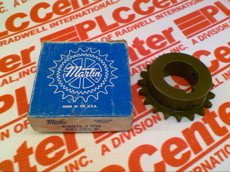 MARTIN SPROCKET & GEAR INC 40BS19 1 7/16
