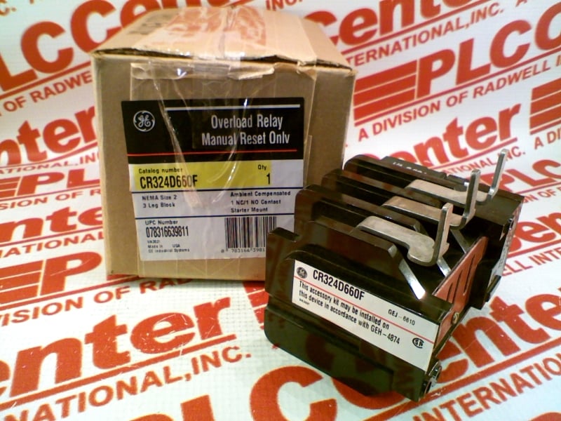 CR324-D660F Solid State Overload/Relay par GENERAL ELECTRIC