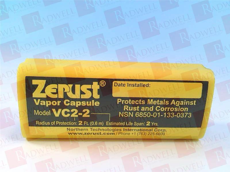 VAPOR CAPSULE, RUST PROTECTION, ADHESIVE BACKING, PROTECTION VOLUME: UP TO 35 CUBIC FT/1 CUBIC METER, PROTECTION RADIUS: UP TO 2 FT/60 CM