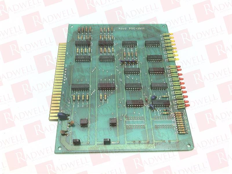 KOYO MACHINE INDUSTRIES CO PGC-2902