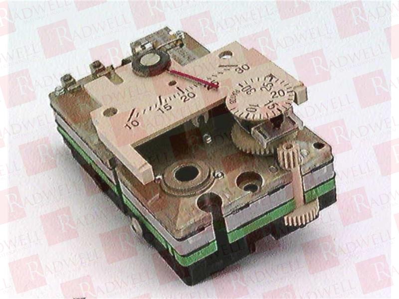 LANDIS & STAEFA,192-221, 192221, PNEUMATIC ROOM THERMOSTAT AND WALLPLATE