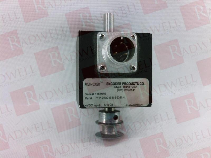 ENCODER PRODUCTS 711-0100-S-S-6-D-S-N