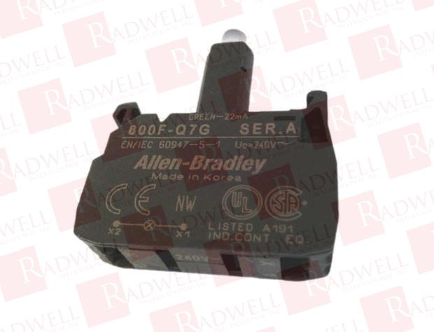 ALLEN BRADLEY 800F-Q7G