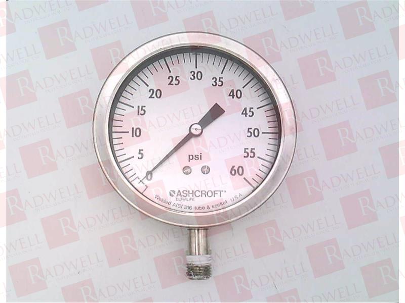 ASHCROFT 301084S02L-0/60