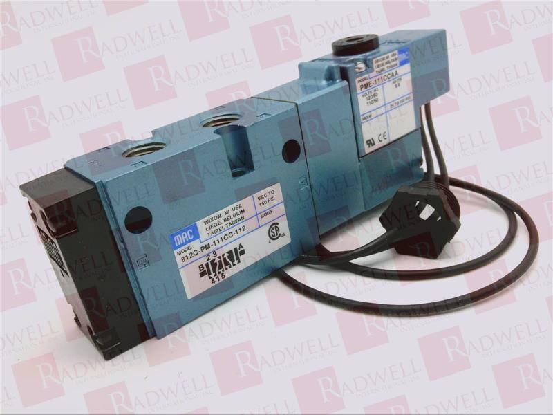 MAC VALVES INC 812C-PM-111CC-112