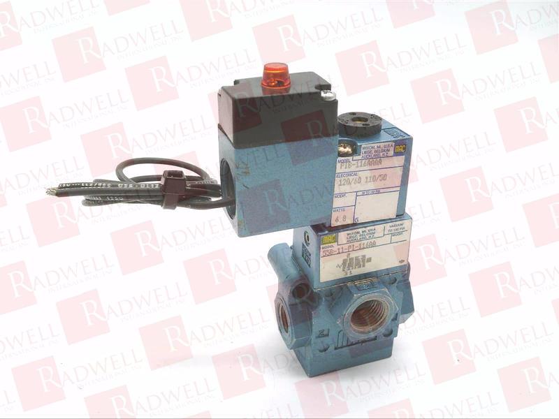 MAC VALVES INC 55B-11-PI-116AA