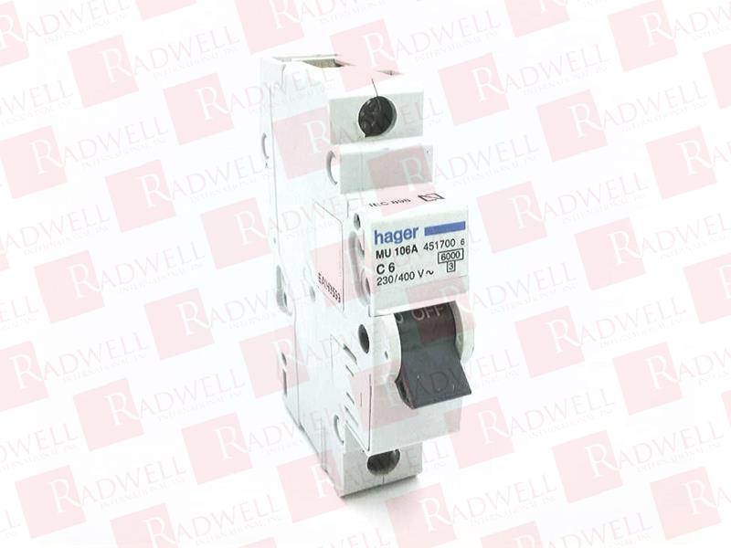 HAGER MU 106A