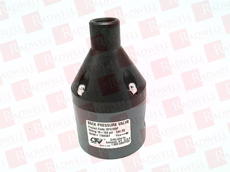 GRIFFCO VALVE BPG100-P