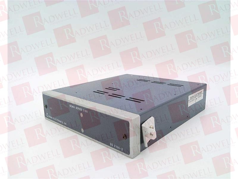 SIGMA ELECTRIC SS-2100-2