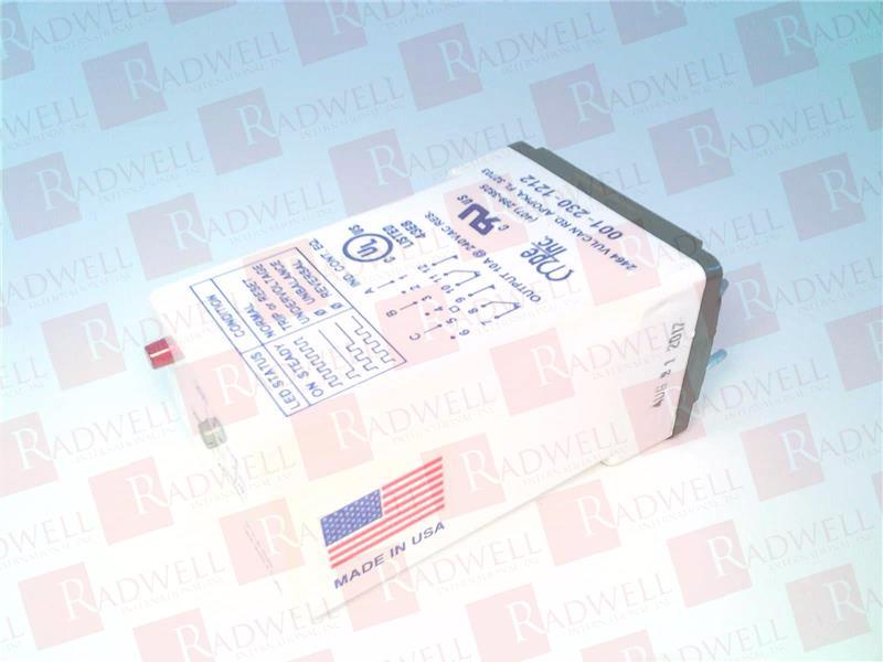 MOTOR PROTECTION ELEC. INC 001-230-1212