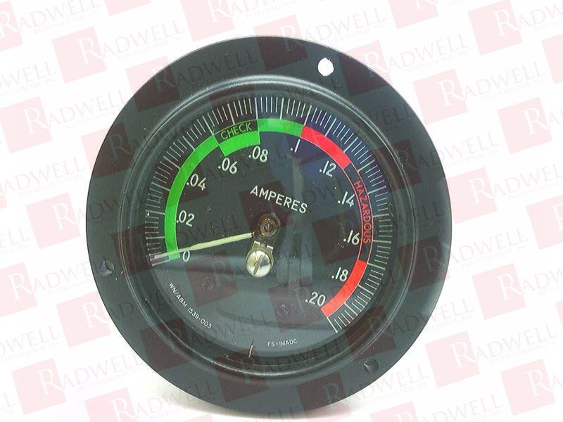  , AMP METER, 0-.20AMPERES