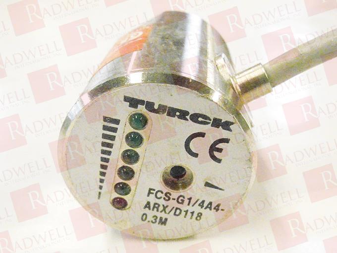 TURCK FCS-G1/4A4-ARX/D118-0.3M