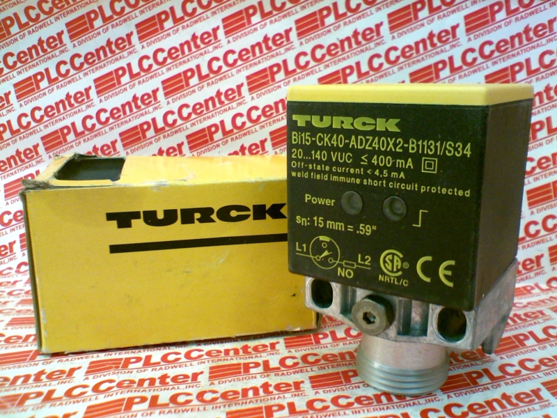 TURCK BI15-CK40-ADZ40X2-B1131/S34