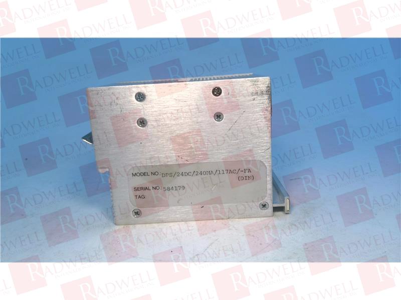 MOORE INDUSTRIES DPS/24DC/240MA/117AC-FA(DIN)