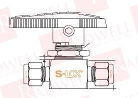 S LOK SBV3H-F-16N-PC-S6
