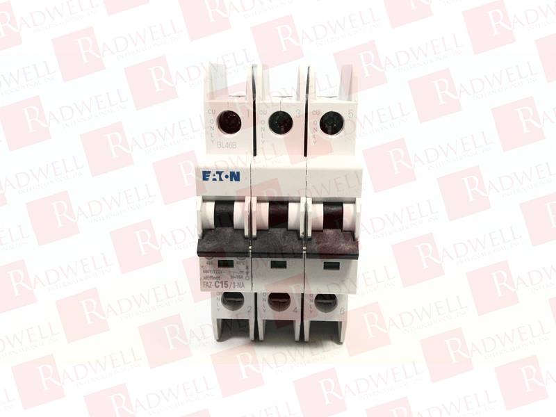 EATON CORPORATION FAZ-C15/3-NA