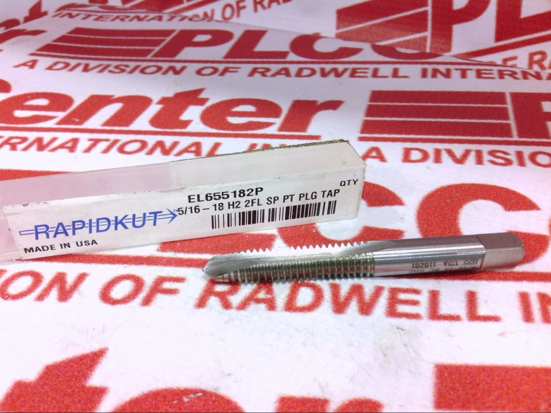PLUG TAP 5/16INCH 2FLUTE HSS