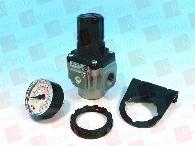 REGULATOR, AR MASS PRO, 1/2IN RC THREAD, BRACKET MOUNT, W/ GAUGE