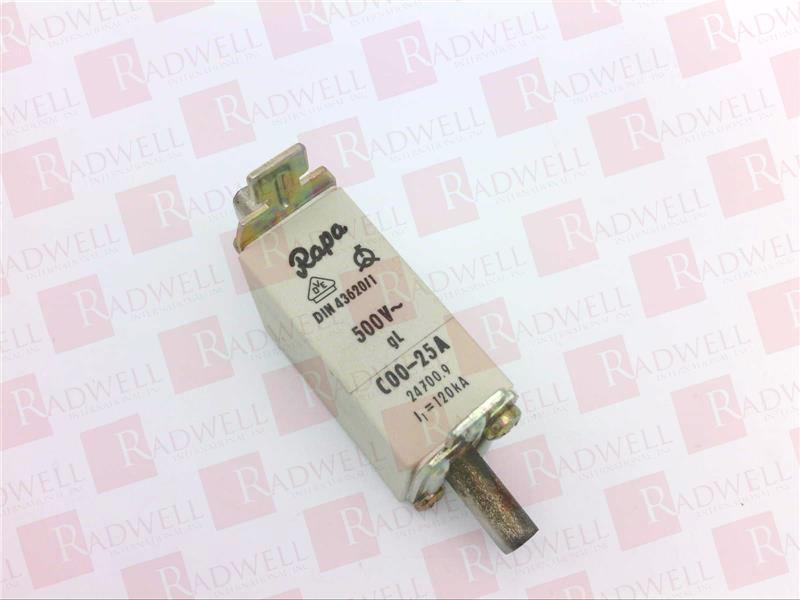 FUSE, 25AMP, 500V GL