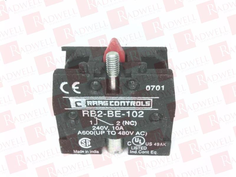 RAAS CONTROLS RB2-BE-102