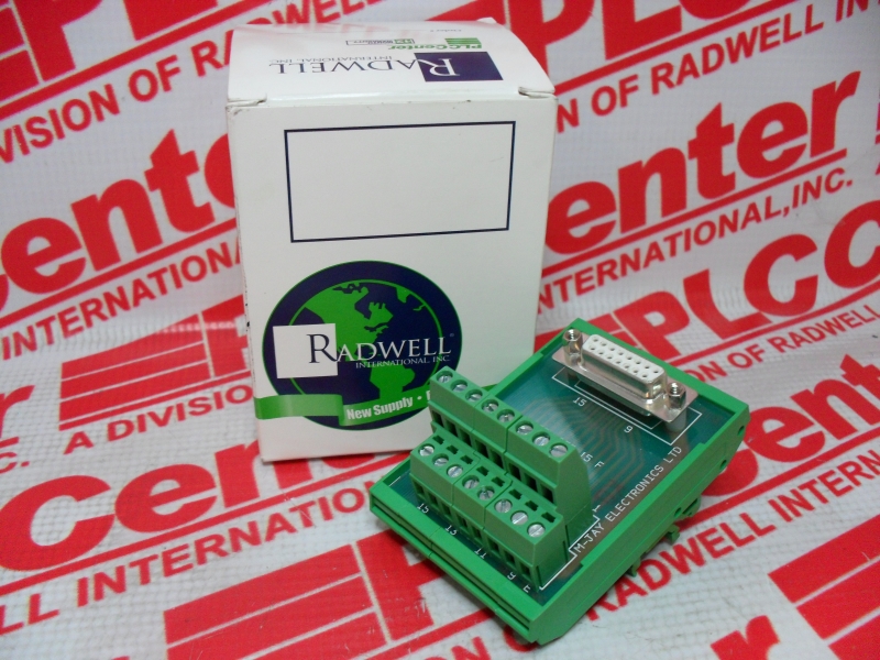 MODULE, DIN, 15WAY, D SOCKET; SERIES:DEE; CONVERT FROM:15 POS. D SUB RECEPTACLE; CONVERT TO:EUROSTYLE TERMINAL BLOCK; TERMINAL BLOCK INTERFACE:D SUB;