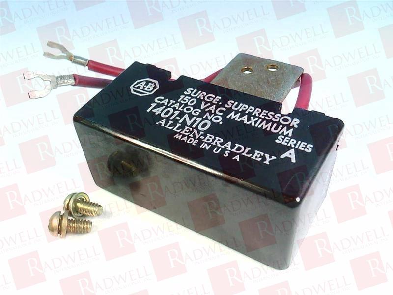 1401N10
  (2012-12-30)
SURGE SUPPERSSOR
SIZE 0-4
150 V AC MAXIMUM
FACTORY WARRANTY DOES NOT APPLY.    