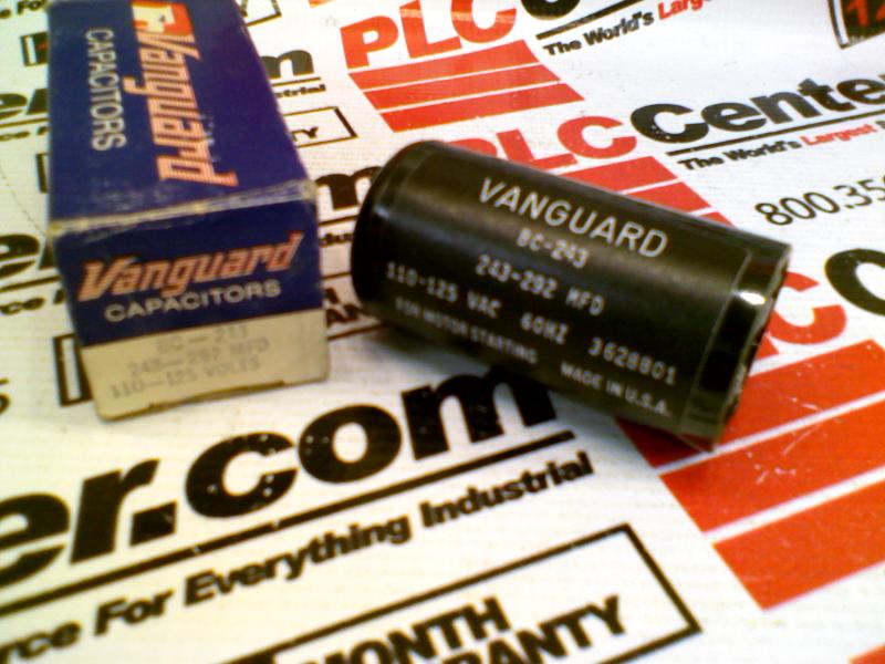 CAPACITOR 110-125VAC 60HZ 243-292MFD