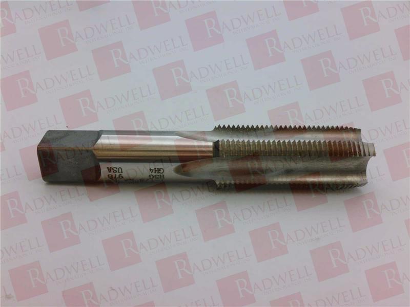 FLUTE TAP, 1-1/8 - 12 UNF H4, 4 FLUTE, HIGH SPEED STEEL, RH THREAD